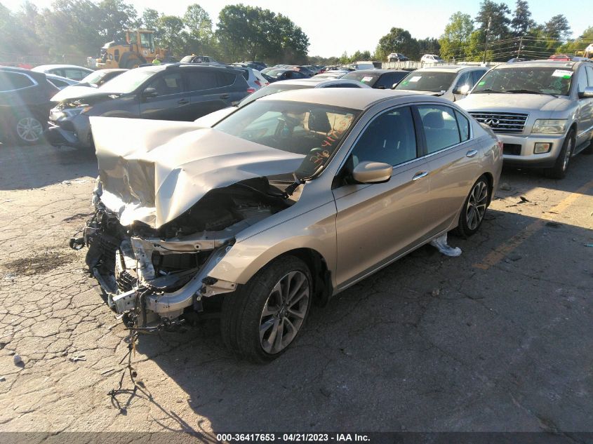 2014 HONDA ACCORD SEDAN SPORT - 1HGCR2F58EA259825