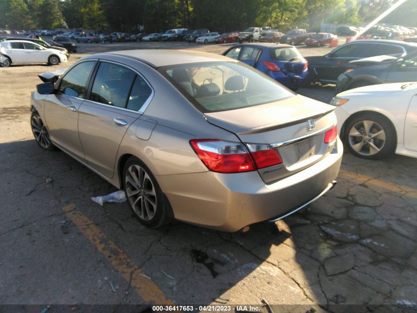2014 HONDA ACCORD SEDAN SPORT - 1HGCR2F58EA259825