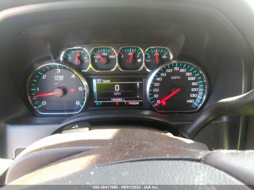 2016 CHEVROLET SILVERADO 1500 LTZ - 3GCPCSEC6GG244214