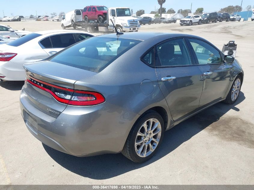 2013 DODGE DART LIMITED - 1C3CDFCA7DD313980
