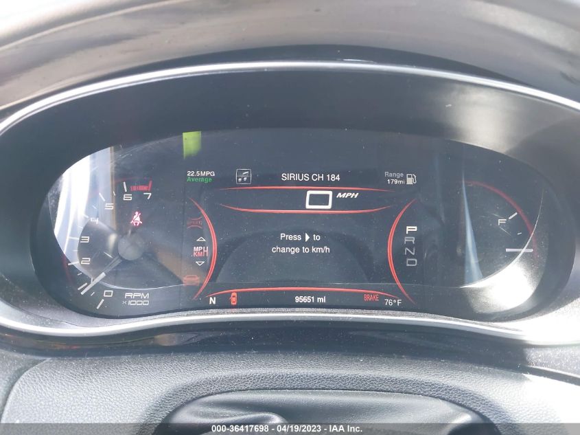 2013 DODGE DART LIMITED - 1C3CDFCA7DD313980