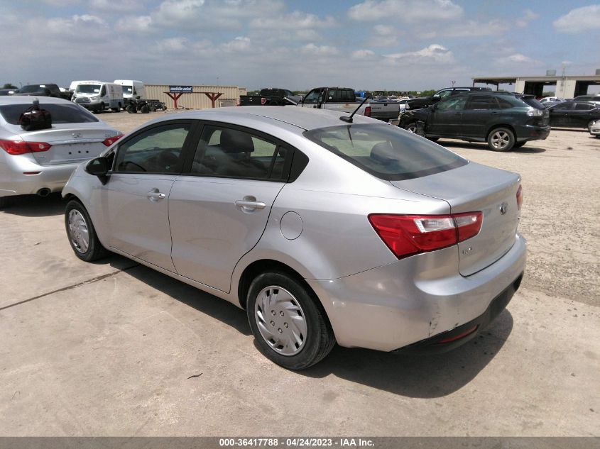 2013 KIA RIO LX - KNADM4A39D6199085