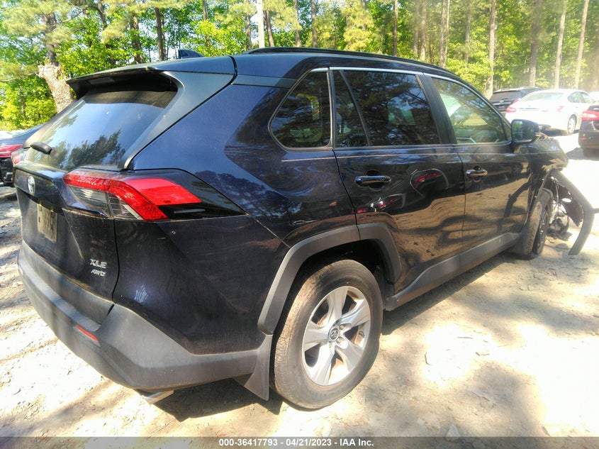 VIN JTMP1RFV7KD028604 2019 TOYOTA RAV4 XLE