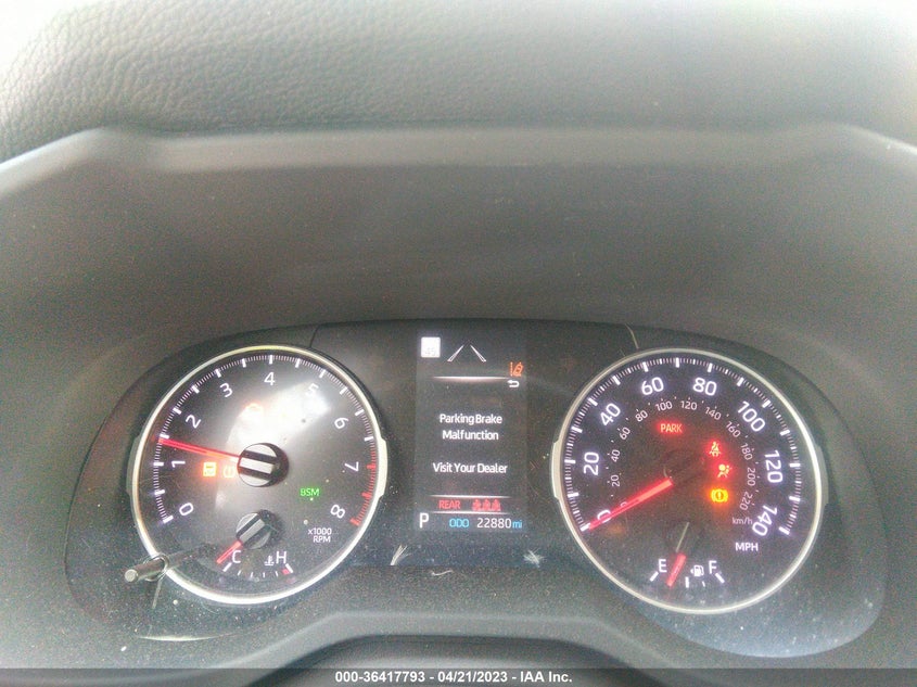 VIN JTMP1RFV7KD028604 2019 TOYOTA RAV4 XLE