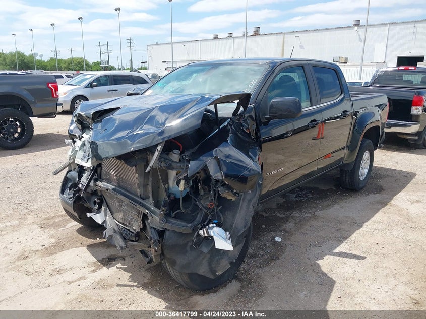 VIN 1GCGSBEN5K1131477 2019 CHEVROLET COLORADO 2WD WORK TRUCK
