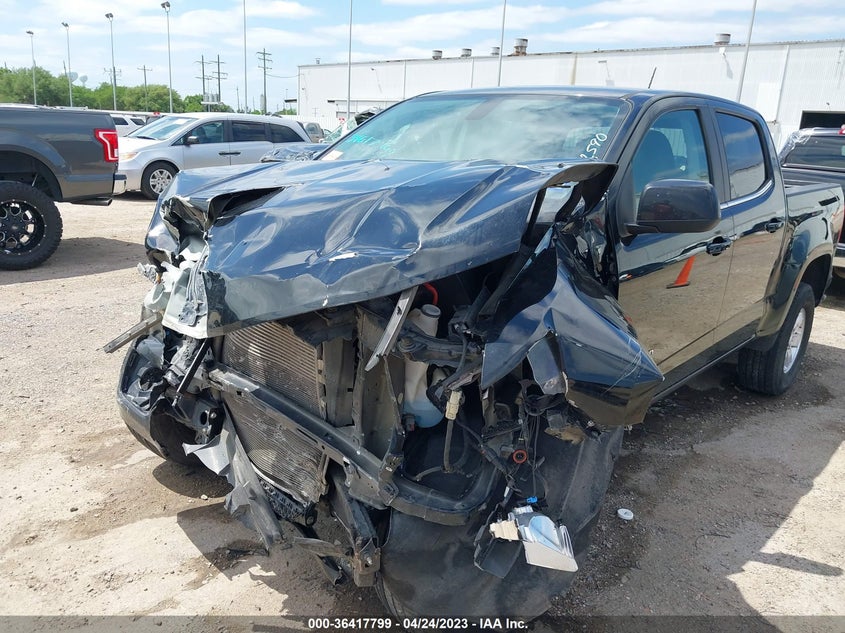 VIN 1GCGSBEN5K1131477 2019 CHEVROLET COLORADO 2WD WORK TRUCK