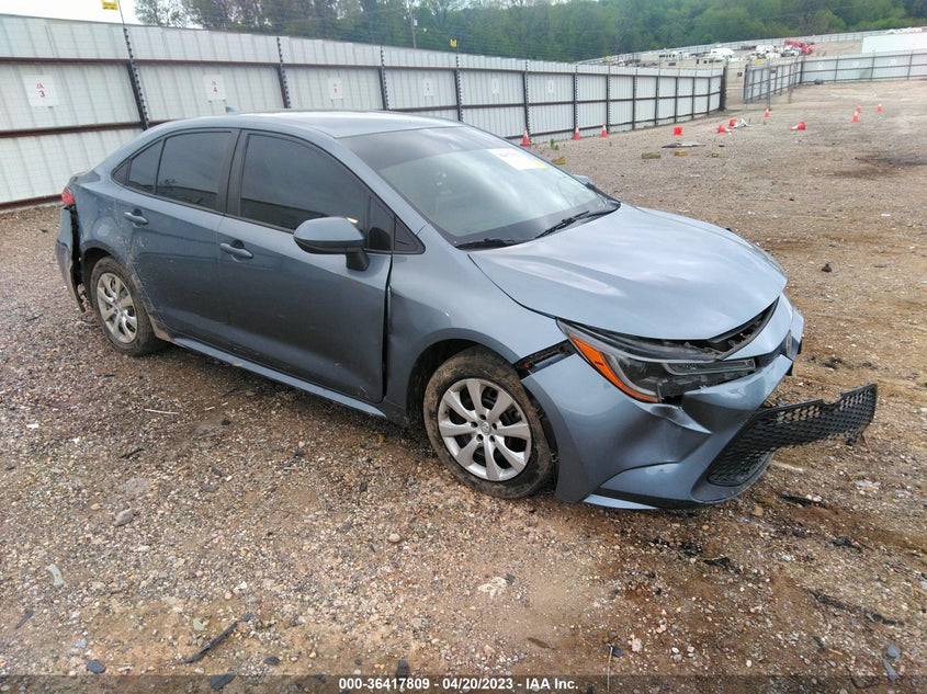 VIN 5YFEPRAE1LP051047 2020 TOYOTA COROLLA LE