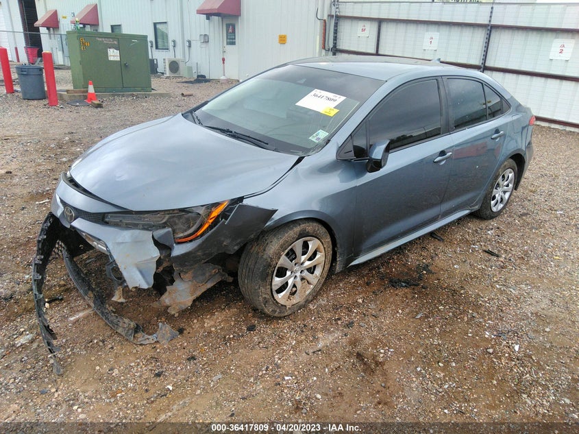 VIN 5YFEPRAE1LP051047 2020 TOYOTA COROLLA LE