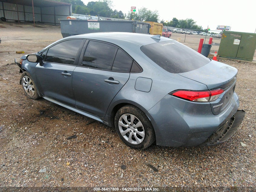 VIN 5YFEPRAE1LP051047 2020 TOYOTA COROLLA LE