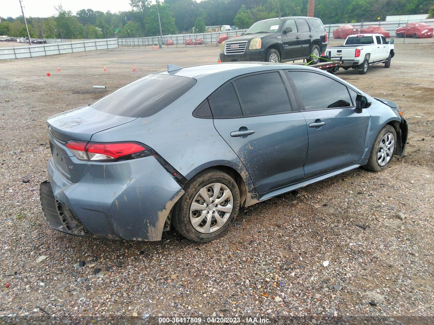 VIN 5YFEPRAE1LP051047 2020 TOYOTA COROLLA LE