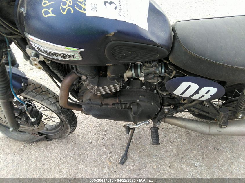 2014 TRIUMPH MOTORCYCLE SCRAMBLER SMT925RN2ET619185