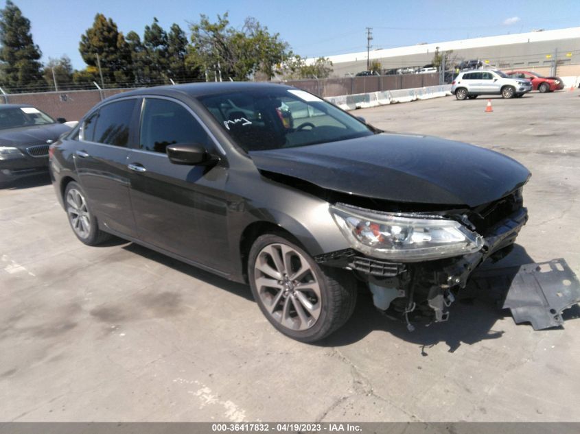 2014 HONDA ACCORD SEDAN SPORT - 1HGCR2F50EA152350