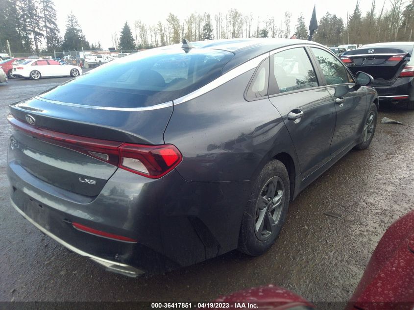 2021 KIA K5 LXS - 5XXG14J27MG070182