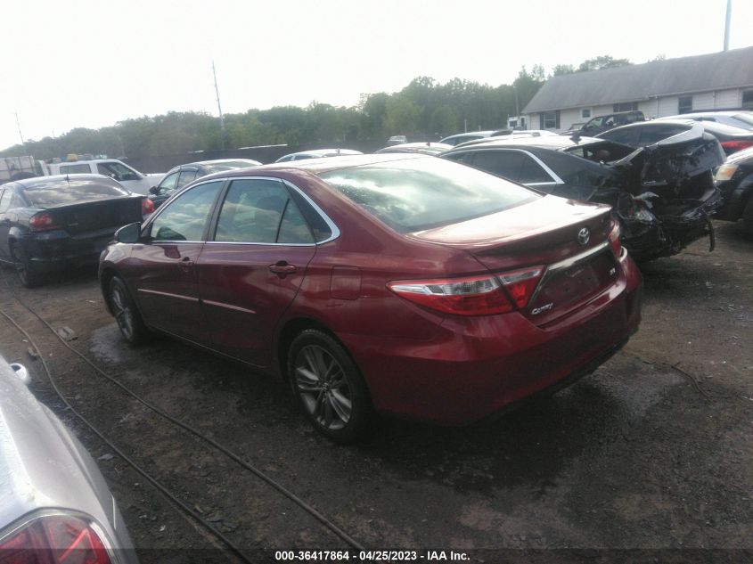 2017 TOYOTA CAMRY XLE/SE/LE/XSE - 4T1BF1FK3HU761403
