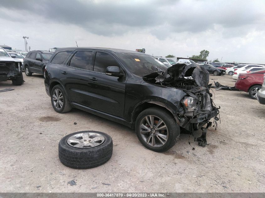 2013 DODGE DURANGO R/T - 1C4SDHCTXDC673822