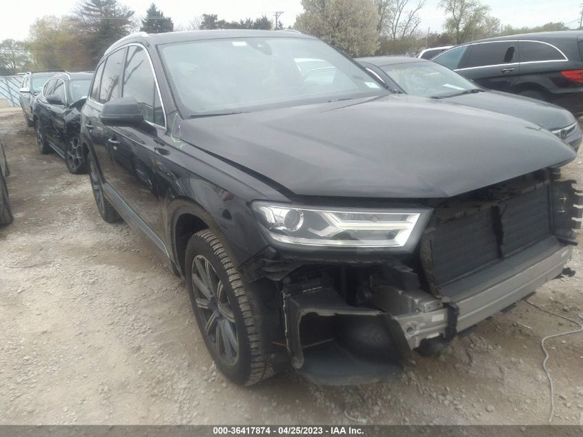 2017 AUDI Q7 PREMIUM PLUS - WA1LAAF79HD010352