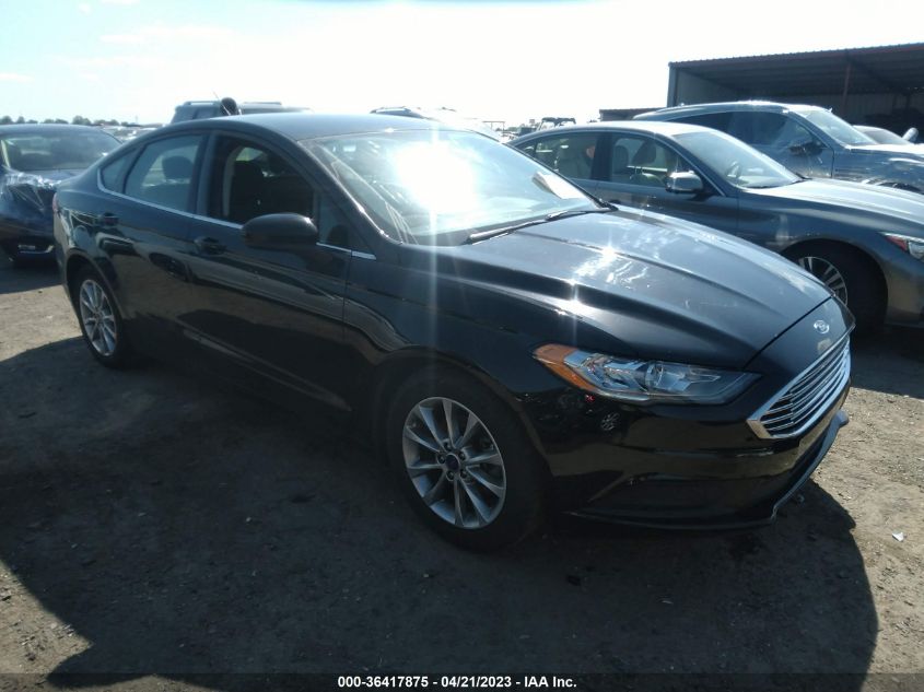 2017 FORD FUSION SE - 3FA6P0H76HR410620