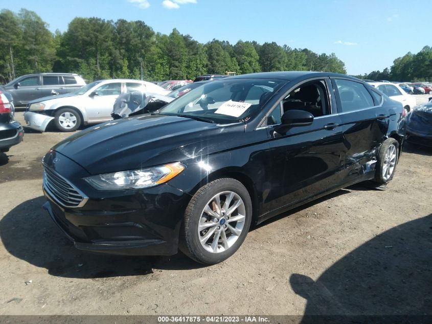 2017 FORD FUSION SE - 3FA6P0H76HR410620