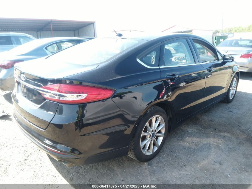 2017 FORD FUSION SE - 3FA6P0H76HR410620