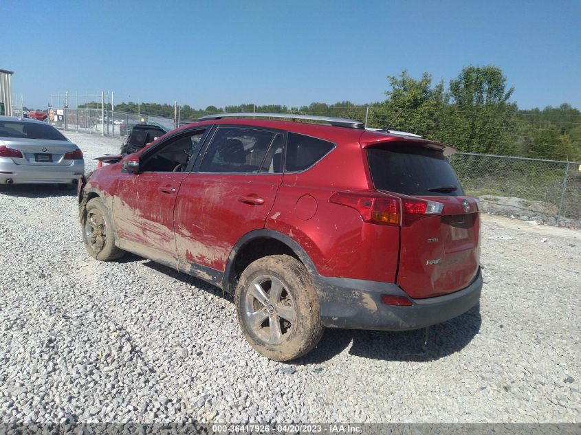 2015 TOYOTA RAV4 XLE - 2T3WFREV0FW148137
