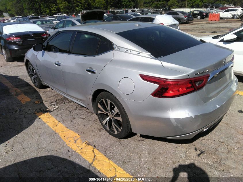2017 NISSAN MAXIMA SV - 1N4AA6AP6HC426971