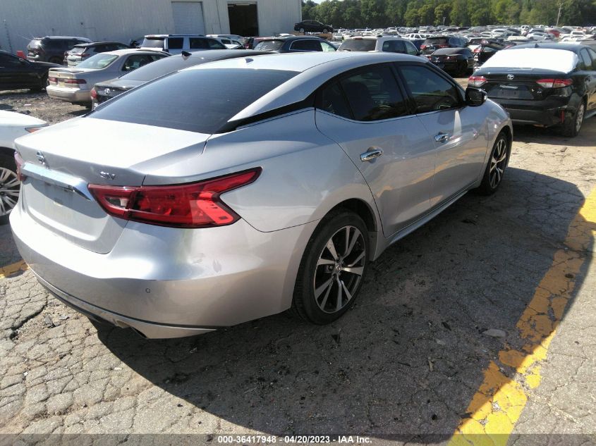 2017 NISSAN MAXIMA SV - 1N4AA6AP6HC426971