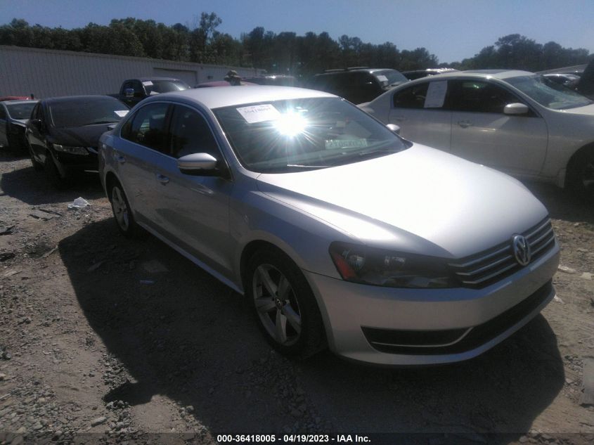 2013 VOLKSWAGEN PASSAT SE - 1VWBP7A34DC108659