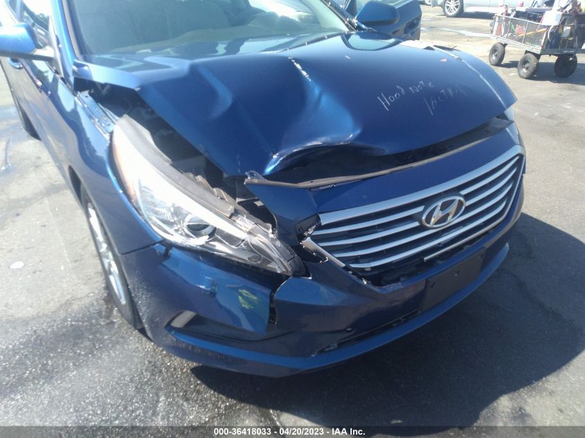 2016 HYUNDAI SONATA 2.4L - 5NPE24AF3GH388431