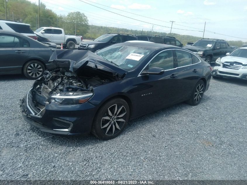 2017 CHEVROLET MALIBU LT - 1G1ZE5ST8HF168841