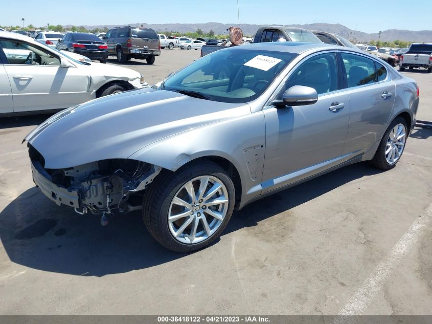 2013 JAGUAR XF I4 RWD - SAJWA0ES0DPS75030