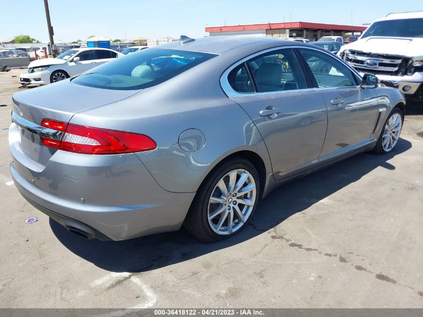 2013 JAGUAR XF I4 RWD - SAJWA0ES0DPS75030