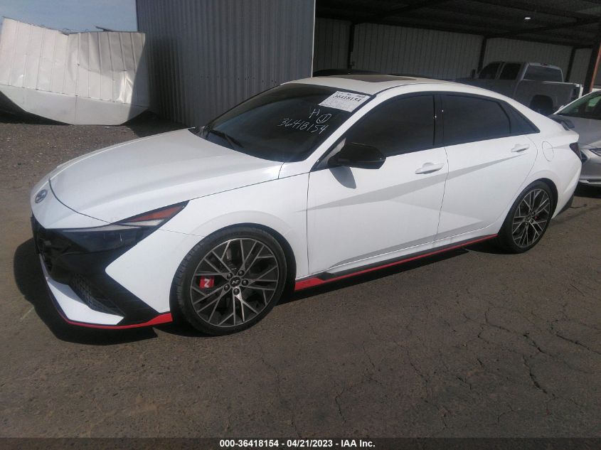 2023 HYUNDAI ELANTRA N - KMHLW4AK9PU010723