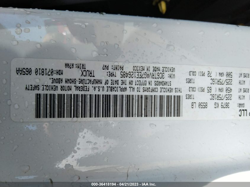 2014 RAM PROMASTER - 3C6TRVAG7EE126485