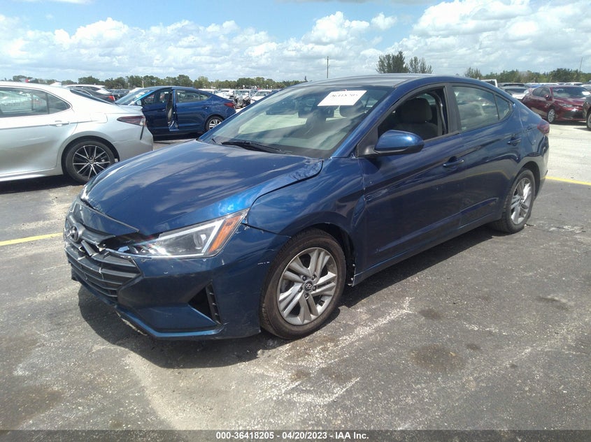 VIN 5NPD84LF8KH404915 2019 HYUNDAI ELANTRA SEL