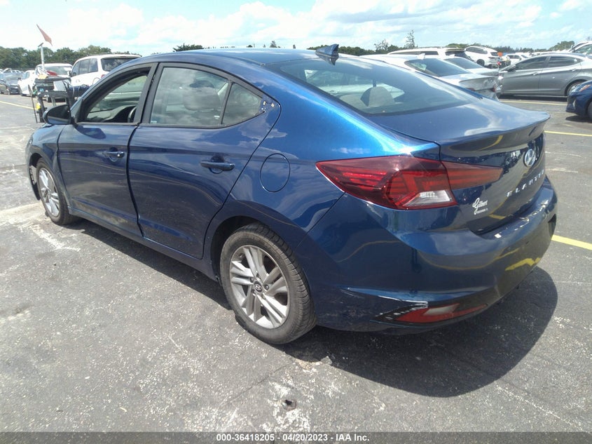 VIN 5NPD84LF8KH404915 2019 HYUNDAI ELANTRA SEL