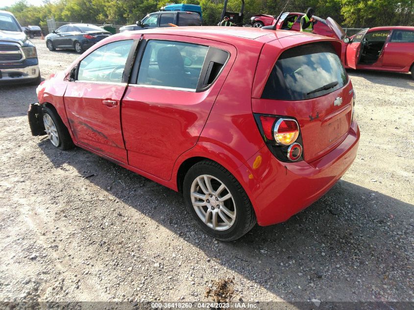 2013 CHEVROLET SONIC LT - 1G1JC6SHXD4195999