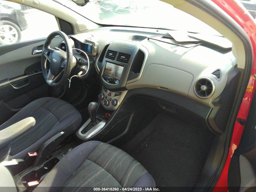 2013 CHEVROLET SONIC LT - 1G1JC6SHXD4195999