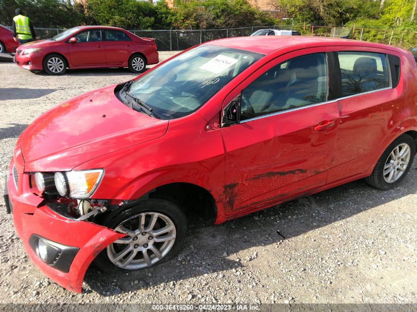 2013 CHEVROLET SONIC LT - 1G1JC6SHXD4195999