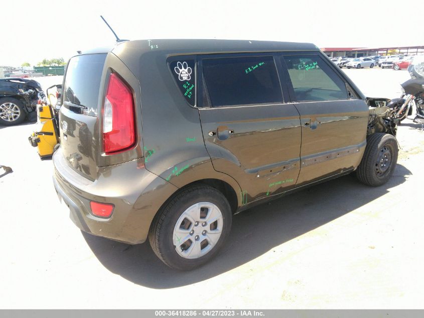 2013 KIA SOUL BASE - KNDJT2A52D7563663
