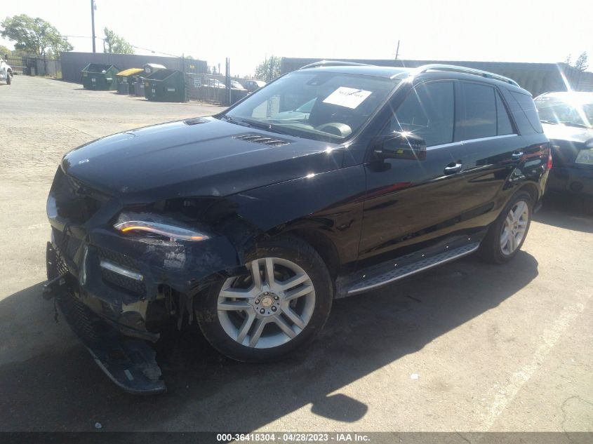 2014 MERCEDES-BENZ M-CLASS ML 350 - 4JGDA5HB8EA419907