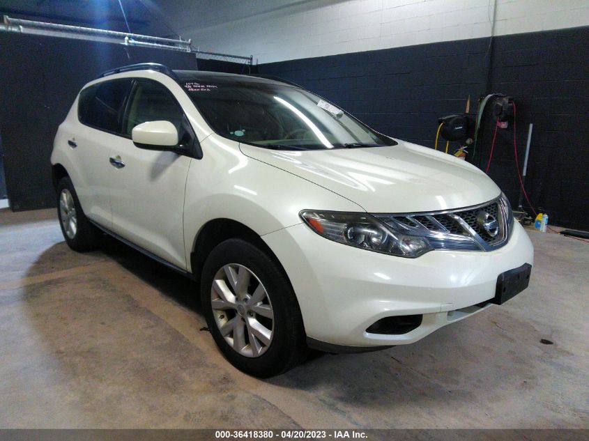 2014 NISSAN MURANO SL - JN8AZ1MW0EW529312