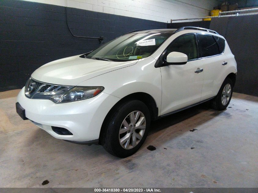 2014 NISSAN MURANO SL - JN8AZ1MW0EW529312