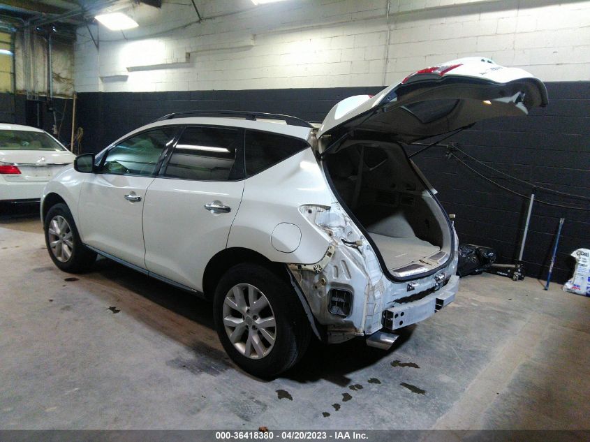 2014 NISSAN MURANO SL - JN8AZ1MW0EW529312