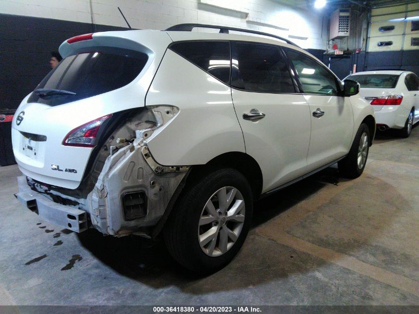 2014 NISSAN MURANO SL - JN8AZ1MW0EW529312