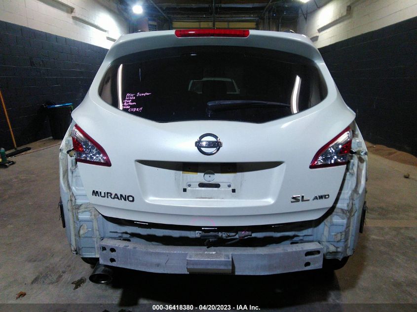2014 NISSAN MURANO SL - JN8AZ1MW0EW529312