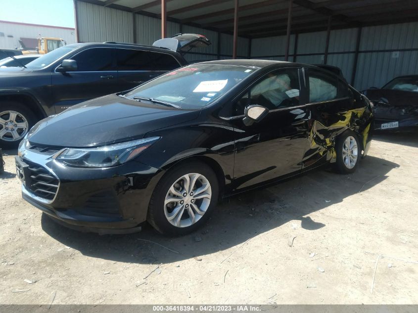 2019 CHEVROLET CRUZE LT - 1G1BE5SM2K7110218