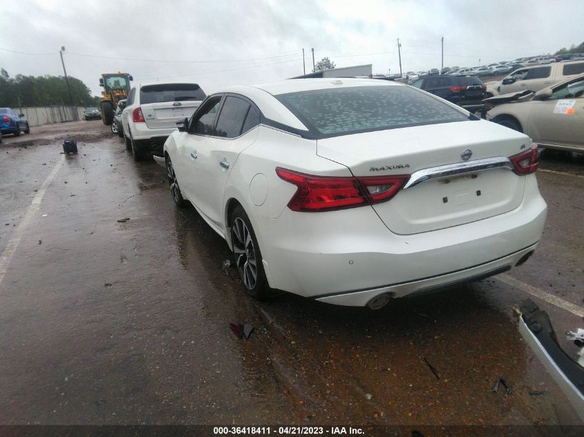 2016 NISSAN MAXIMA 3.5 SV - 1N4AA6AP3GC392504