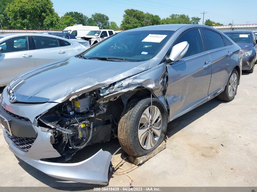 2015 HYUNDAI SONATA HYBRID LIMITED - KMHEC4A41FA125075