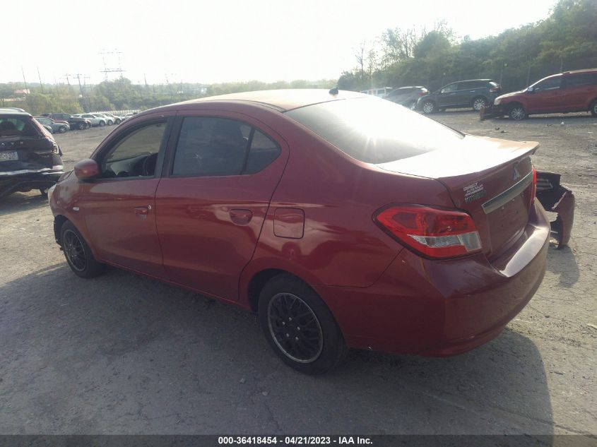 2017 MITSUBISHI MIRAGE G4 ES - ML32F3FJ0HHF19805