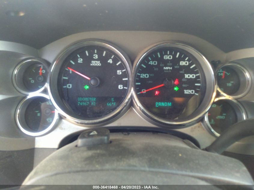 2013 CHEVROLET SILVERADO 1500 LT - 1GCRKSE03DZ190013